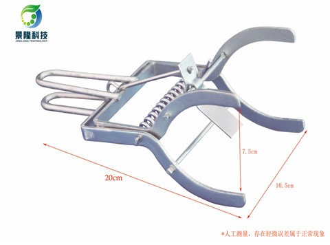 景隆JL-1006有柄直角鼴鼠夾 地老鼠捕捉工具 地鼠夾子